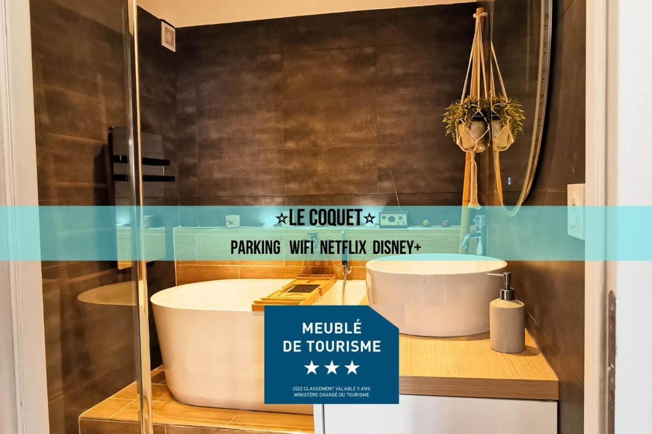 Le Coquet - Gare - Hyper Centre - Parking - Wifi - Netflix - Disney+ 阿讷西 外观 照片